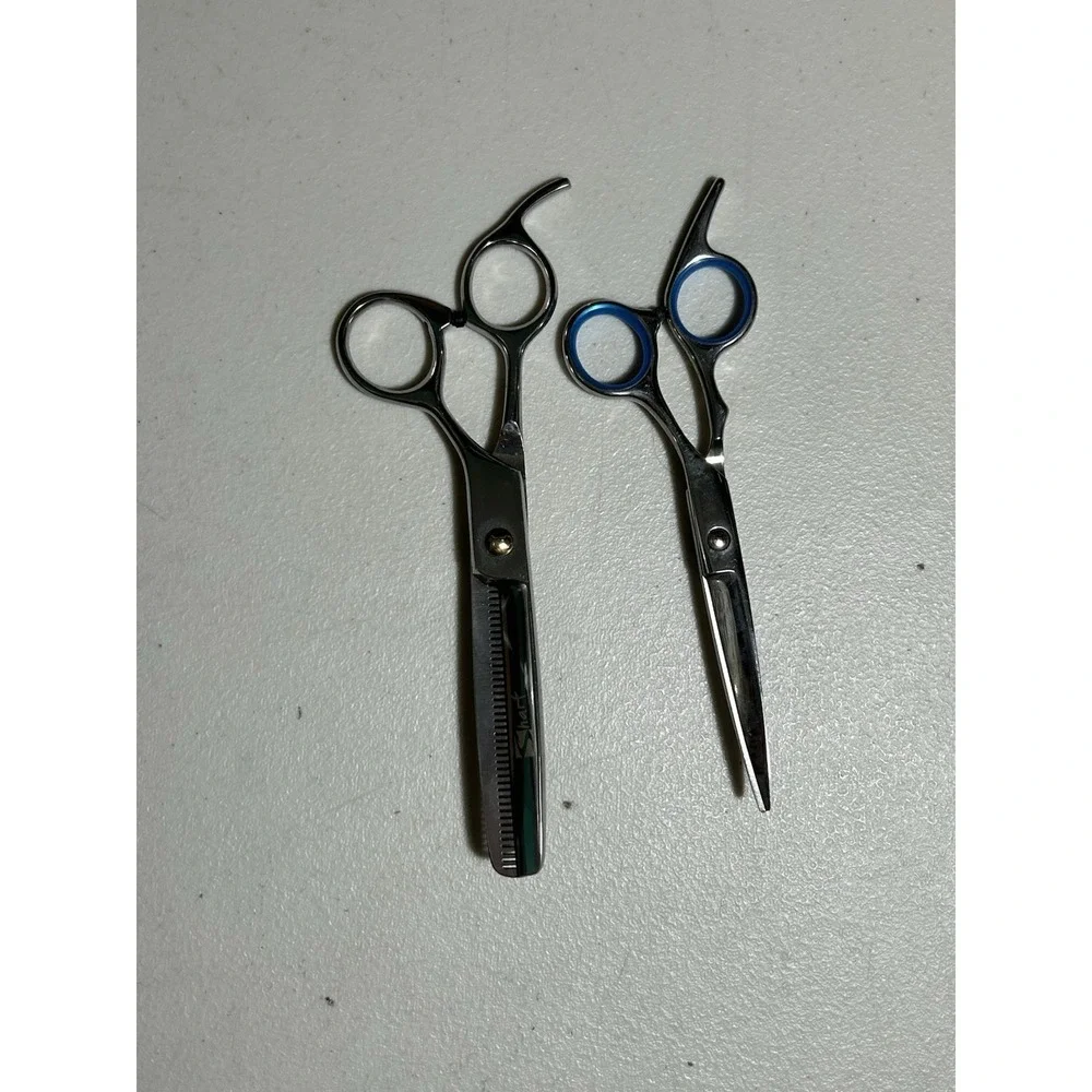 Pet Dog Grooming Scissors & Shears  Straight Thinning W/ Cases